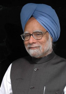 Dr. Manmohan Singh addressed media
