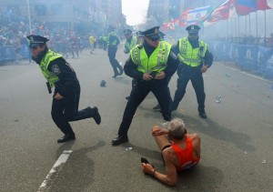 Bomb Blasts at Boston Marathon