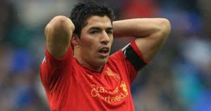  Liverpool’s striker Luis Suarez in trouble again!