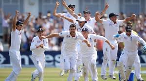 England win first test in dramatic style