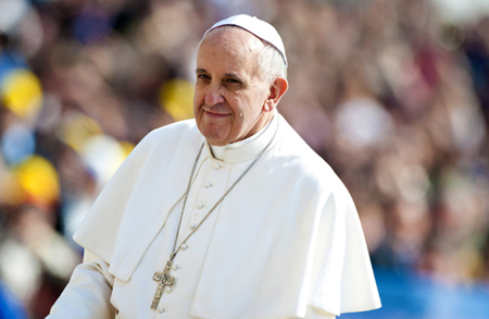 Pope says gays must not be discriminated