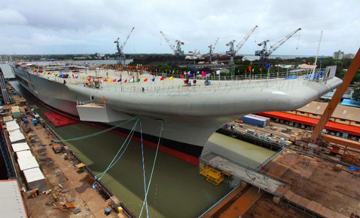 India launches INS Vikrant