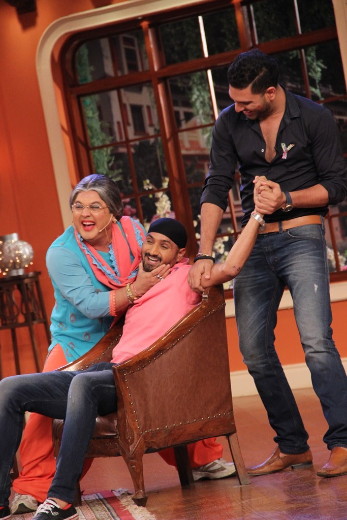 Dadi, Harbhajan and Yuvraj