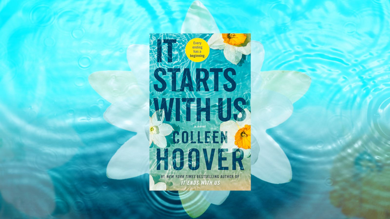 Bestselling author Colleen Hoover has a new novel, 'It Starts With